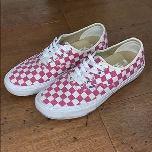 VANS AUTHENTIC PRO CHECKERBOARD FUCHSIA